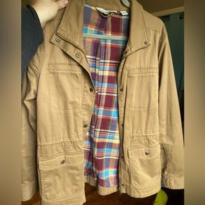 Flannel lined LL Bean field jacket size large